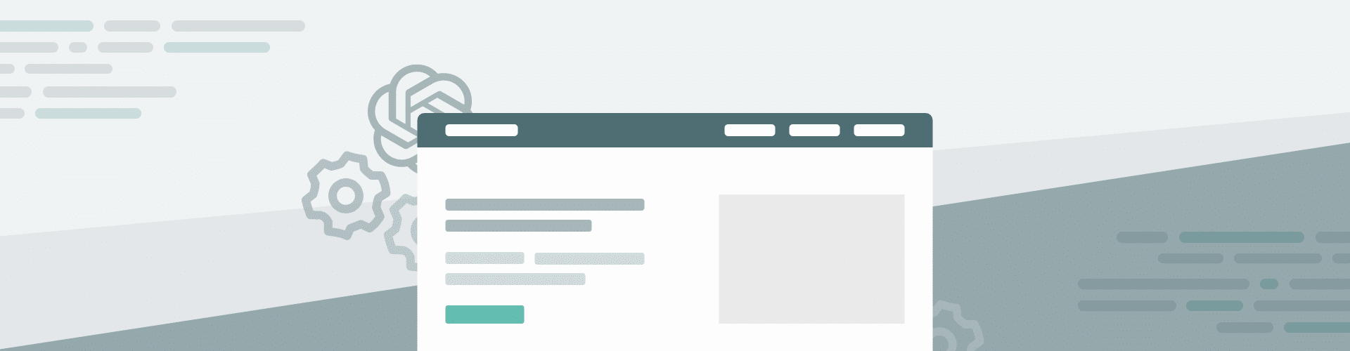 Banner-Grafik zu Blogbeitrag: "ChatGPT als Chatbot für Ihre Website nutzen"