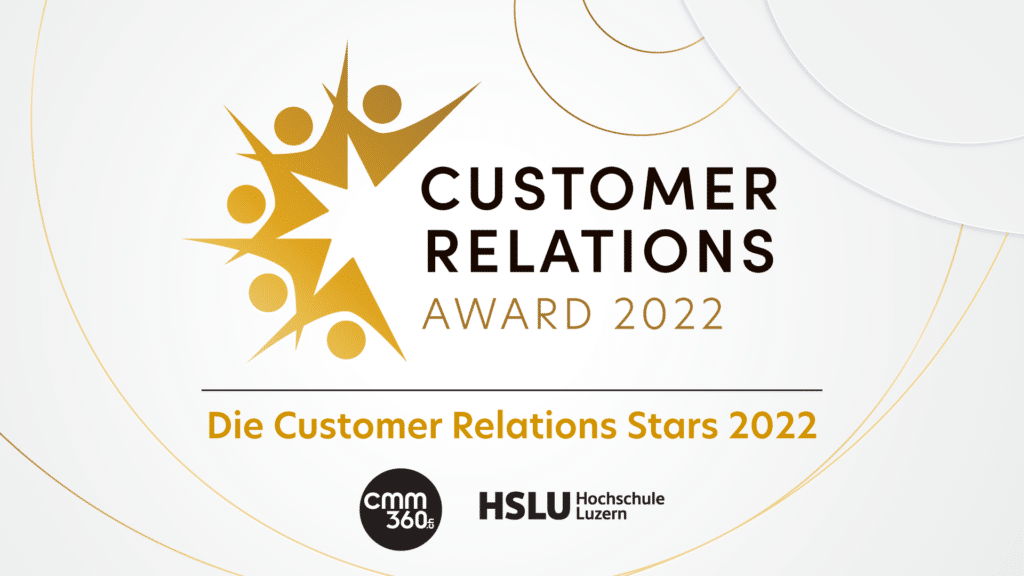 Customer Relations Awards 2022: Badge und Logo.